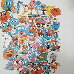 Amazing World Of Gumball Cartoon Stickers